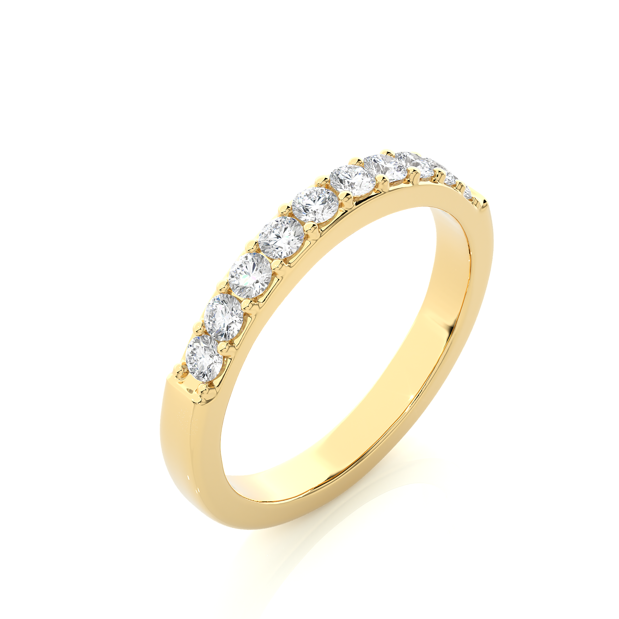 0.40 Carat HI Color VS1 Clarity Diamond Studded Natural Diamond Ring.